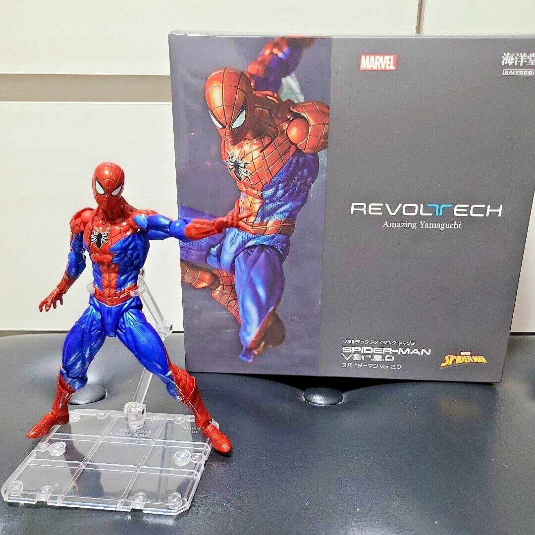 Kaiyodo AMAZING YAMAGUCHI Spider Man Ver.2.0 Action Figure
