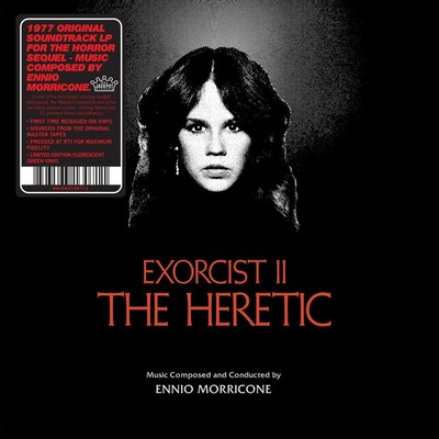EXORCIST II:HERETIC ORANGE/BLACK NEW VINYL RECORD