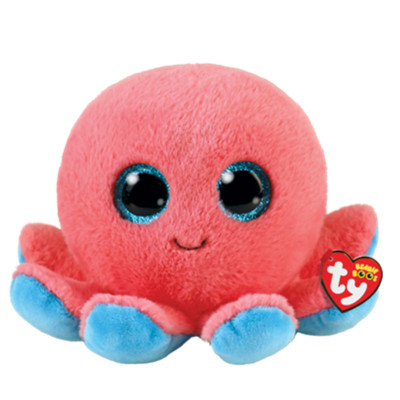 TY BEANIE BOO SHELDON THE OCTOPUS 6 INCHES   MWMT     NEW