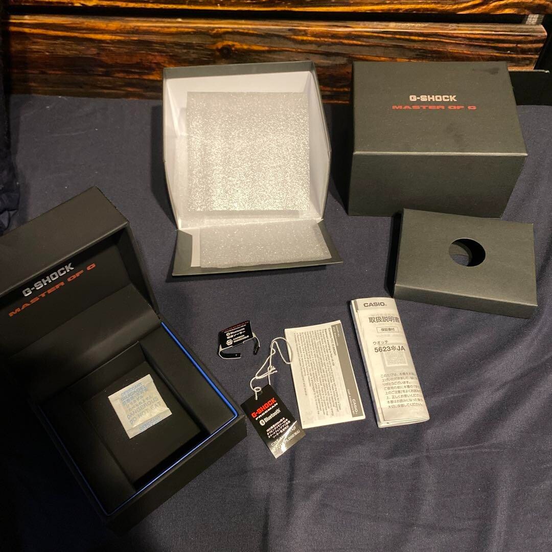 Pre-owned Casio G-shock Frogman Gwf-a1000-1ajf Master By Solar Men's Watch In Box