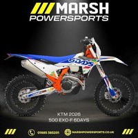 KTM 500 EXC-F 6DAYS 2026 - KTM Main Dealer - Reserve Now!