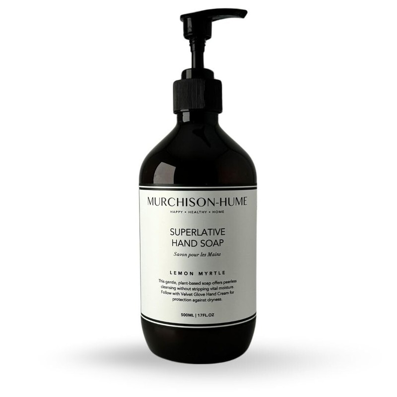Murchison-Hume Luxury Vegan Hand Soap with Pump Dispenser Moisturizing Hand