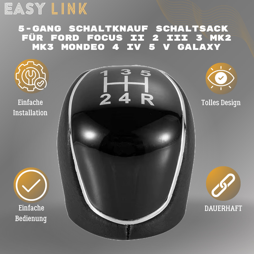 Schaltknauf Für Ford Focus II 2 III 3 MK2 MK3 Mondeo 4 IV 5 V Galaxy 5-GANG NEUF
