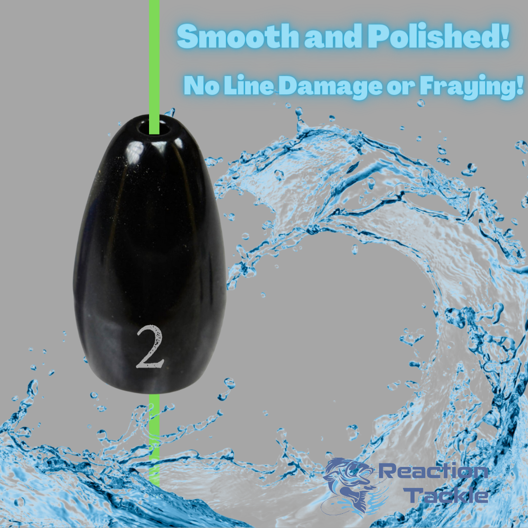 Reaction Tackle Tungsten Bulk Flipping Weights in Various Sizes and Colors