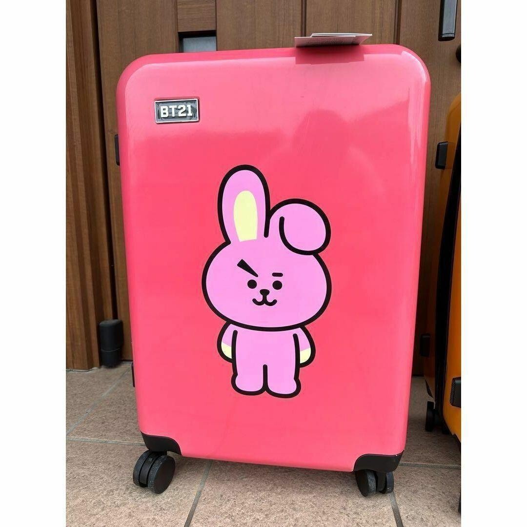 BTS BT21 COKKY Travel Bag Carrycase Suitcase 24inch With
