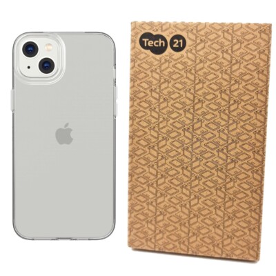 Tech21 Case For iPhone 14 Plus Evo Lite Thin Clear Shock-Absorbing Cover Durable
