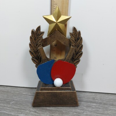 Mini Star Table Tennis Great Player Team Award - Ping Pong 6.5 Inch 