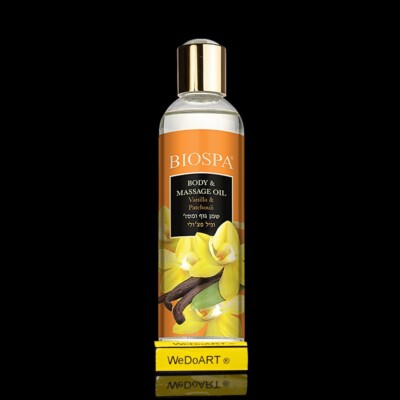 BIOSPA Body & Massage Oil  Vanilla & Patchouli  250 ml