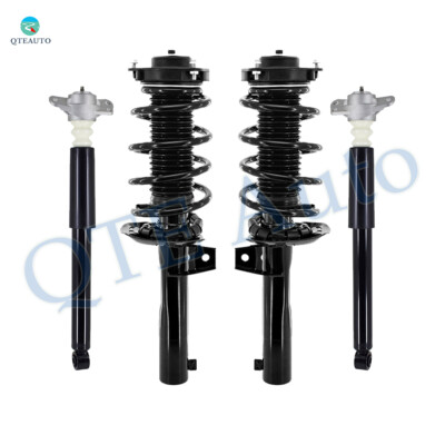 Set 4 Front Quick Complete Strut-Rear Shock Kit For 2012-2019 Volkswagen Passat