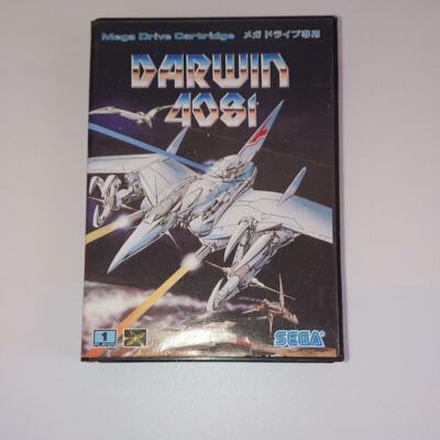 Darwin 4081 Sega Mega Drive MD Genesis Used Japan Import Boxed Shooter Tested