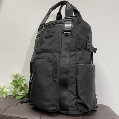 TUMI 22380DH Lujunu 2way Backpack Black Nylon All-Season