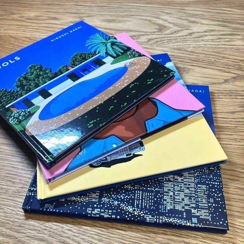 favorite Art Book Set hiroshi nagai 3 BOX Pools Cruisin' Human Nature Limited - Picture 8 of 12