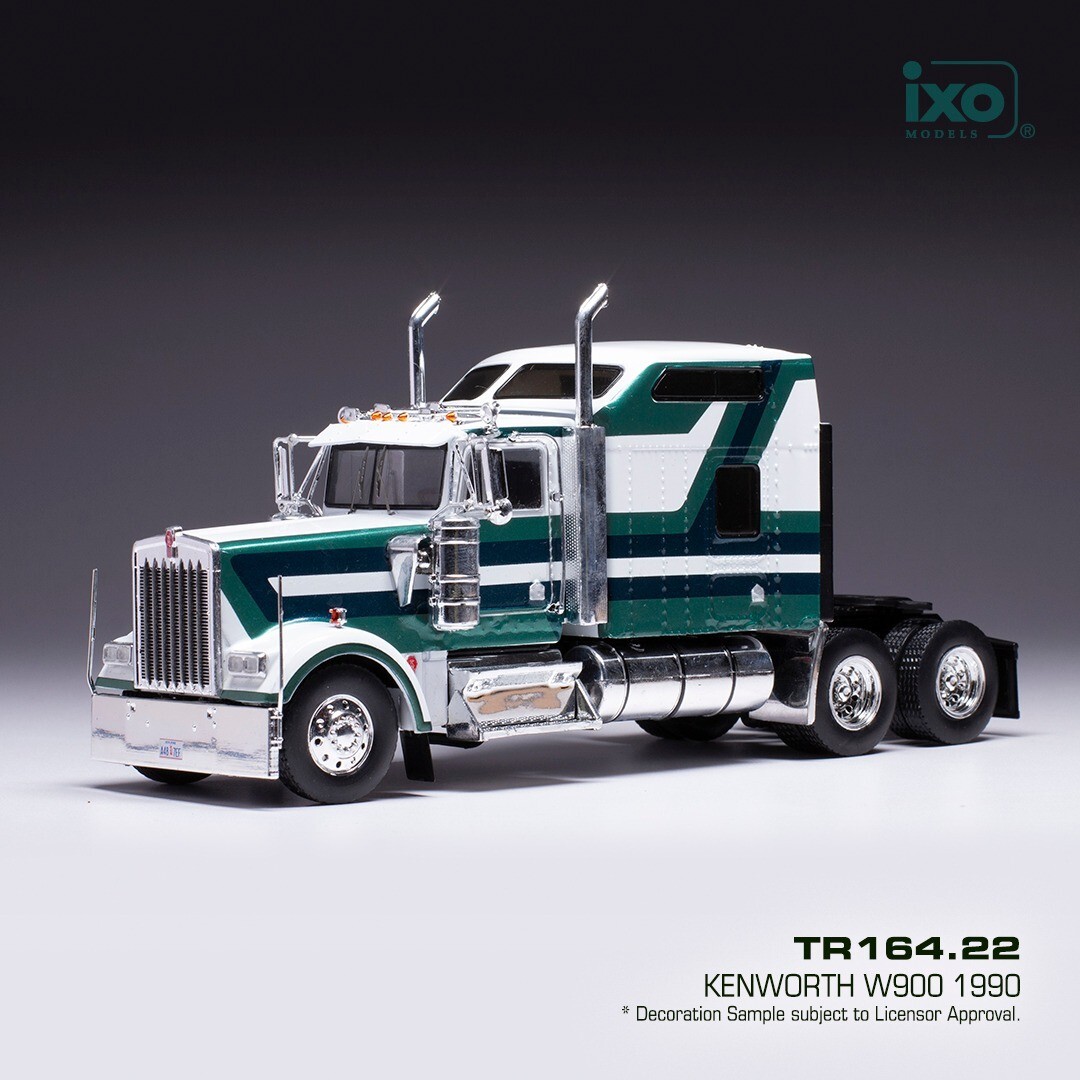 IXOシリーズ Ixo 1:43 Kenworth W900 SZM year 1976 black / brown TR144.22