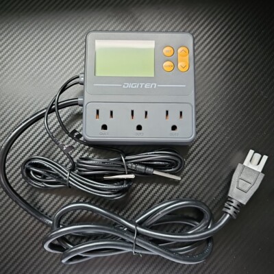 NWOB DIGITEN Temperature Controller Timer Reptile Thermostat Day Night TTC-1003