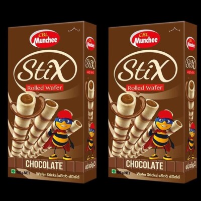 Ceylon Wafer Stix Chocolate (100g *2 Boxes) best YUMMY sweet taste-FREE SHIPPING