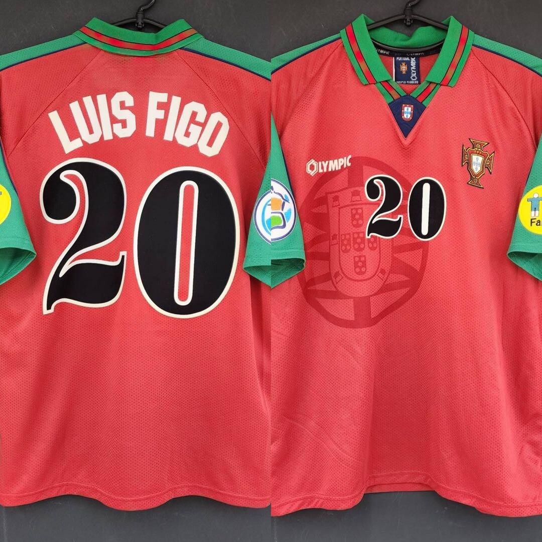 Figo Portugal 95-96 #20 Official Vintage Jersey XL | eBay