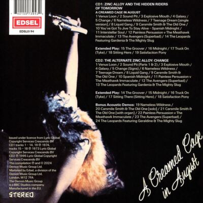 T. REX ZINC ALLOY NEW CD