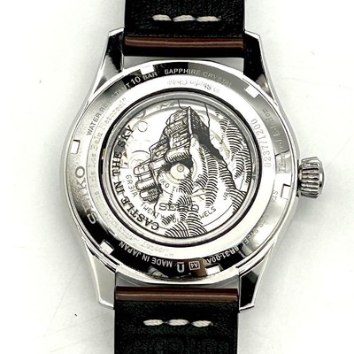 Pre-owned Seiko Presage Castle In The Sky Laputa Collaboration Watch Sarx087 Studio Ghibli