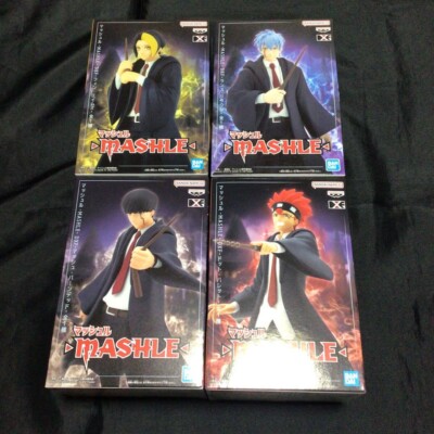 MASHLE MASH BURNED Lance Crown Finn Ames Dot Barrett Figure Set of 4 DXF New