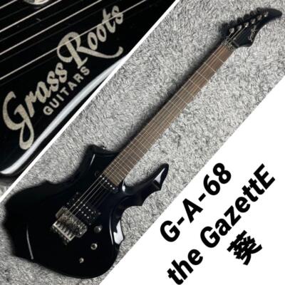 ギター Grassroots G-A-68 Grassroots G-A-68 Black Aoi Model tremolo Electric Guitar