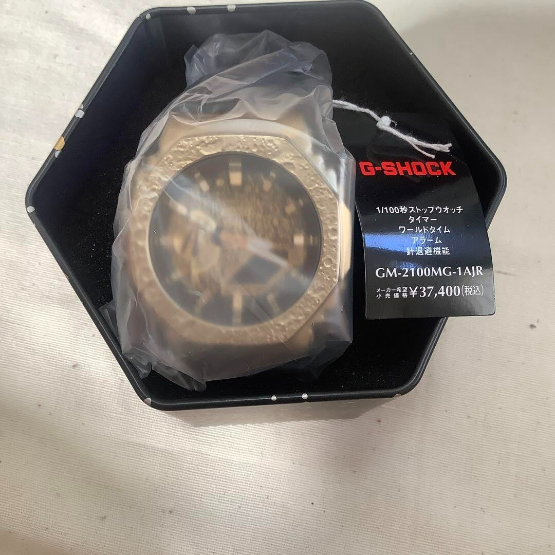 Pre-owned G-shock Casio  Gm-2100mg-1ajr Moon Analog Digital Quartz Men's Watch With Box Jp