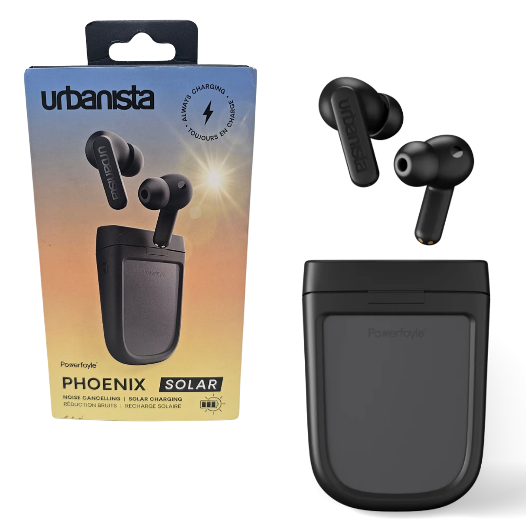 Urbanista Phoenix solar earbuds 新品未開封 Amazon.com: Urbanista Solar Powered Hybrid Active Noise