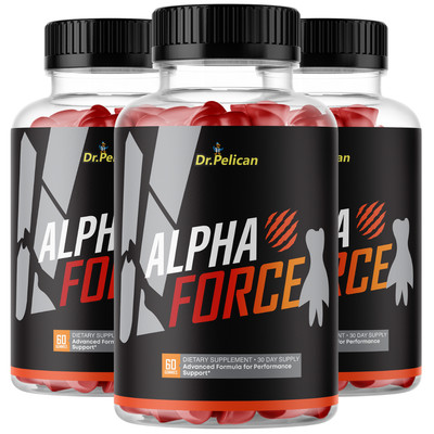 Alpha Force - Keto & Weight Support- 3 Bottles- 180 Gummies