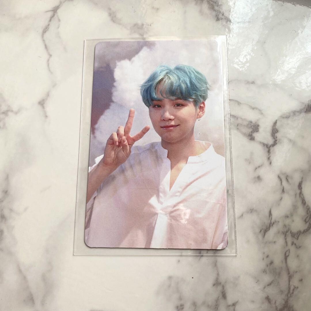 BTS MEMORIES OF 2017 SUGA Yoongi Photocard DVD FC Official