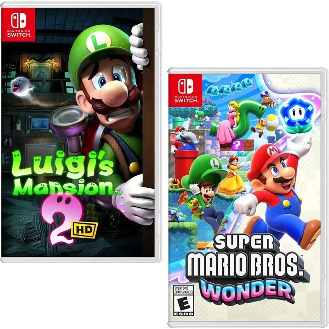 Nintendo Switch Luigi Mansion 3 & Super Mario Maker 2 Luigi's Mansion 3 - Nintendo Switch Game RPG Mario - Walmart.com