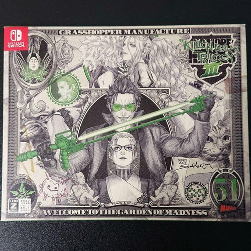 Nintendo Switch No More Heroes 3 KILLION DOLLAR TRILOGY No More Heroes 3 Killion Dollar Trilogy Limited Edition