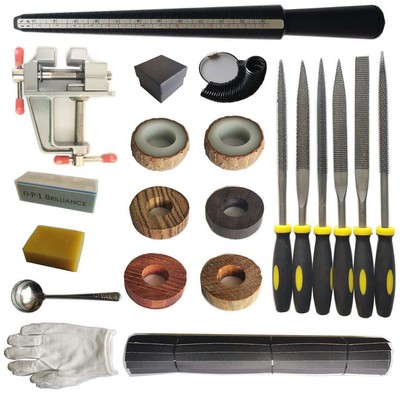 Sandalwood Ring Craft Kit - DIY Make Your Own Jewelry Ring - Craft Project fo...