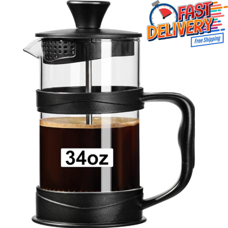With 3 Filters Screen - Portable Coffee & Tea Maker - Travel