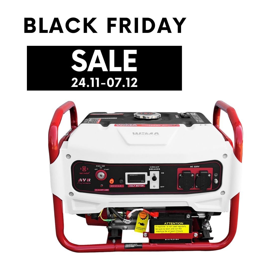 Notstromaggregat Generator Benzin Stromerzeuger 3200 W Stromgenerator E-Starter