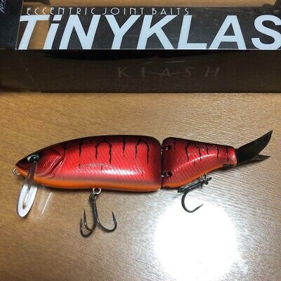 DRT Tiny Klash Low Floating 6.6in 2oz Red demon (AKAONI) SwimBait Used Excellent