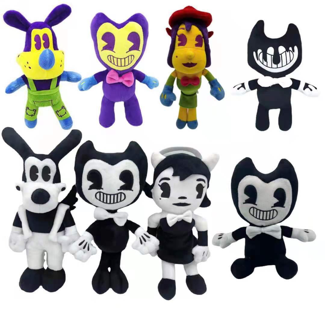 Bendy And The Ink Machine Plush Game Horror Plush Doll Toys Plushies Toys Gifts