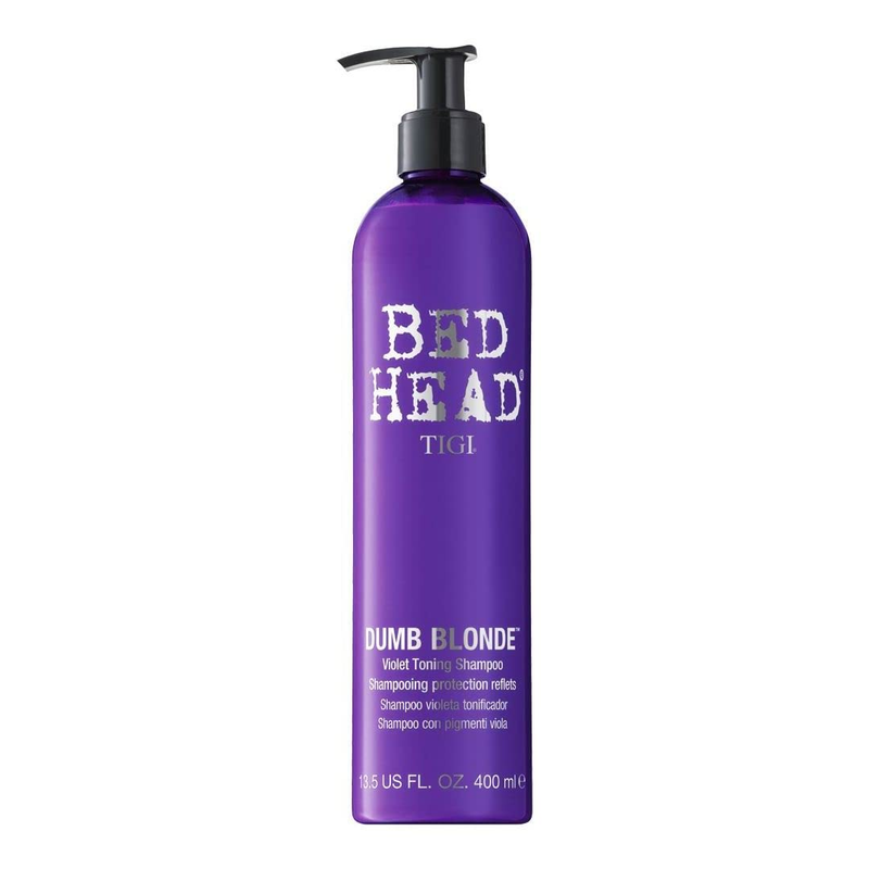 TIGI Bed Head Dumb Blonde Purple Toning Shampoo 13.5 Ounce