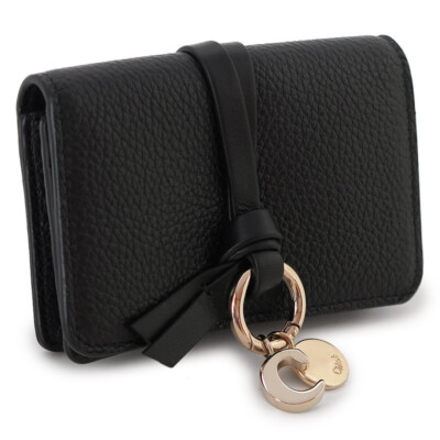 Chloe Card Case Alphabet Chc21Wp015F57 001 Business Holder