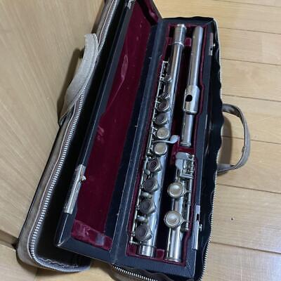 Muramatsu flute M-60 Head tube silver