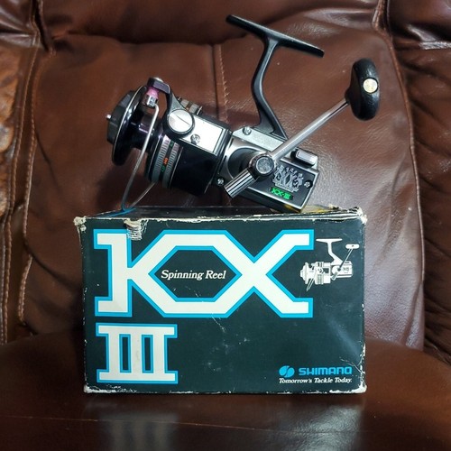 リール shimano KX-3 Vintage Shimano KX-III Spinning Reel Great Shape | eBay