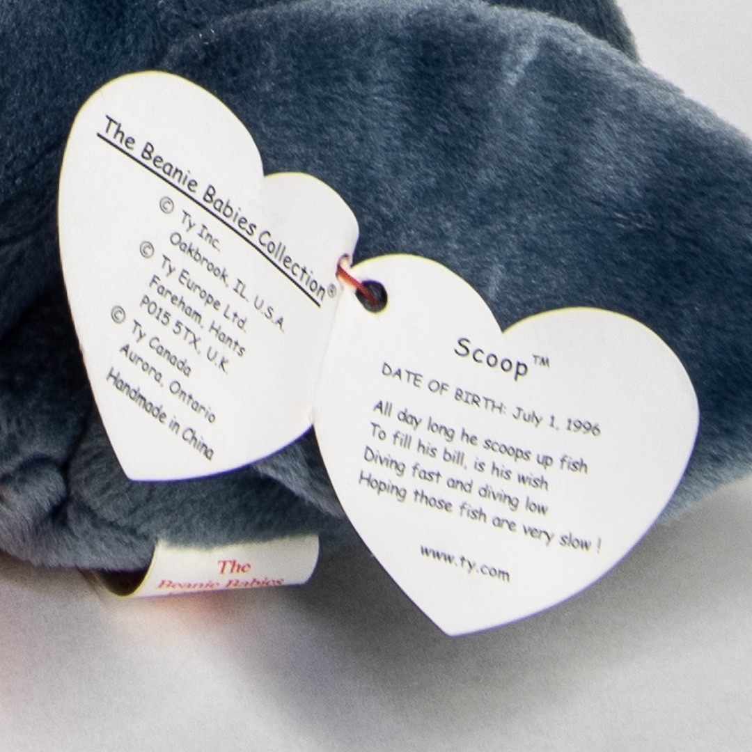 Ty Beanie Babies: Scoop The Pelican 1996