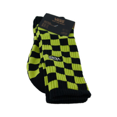 

Носки Vans Checkerboard Crew Sock (Lime Punch)