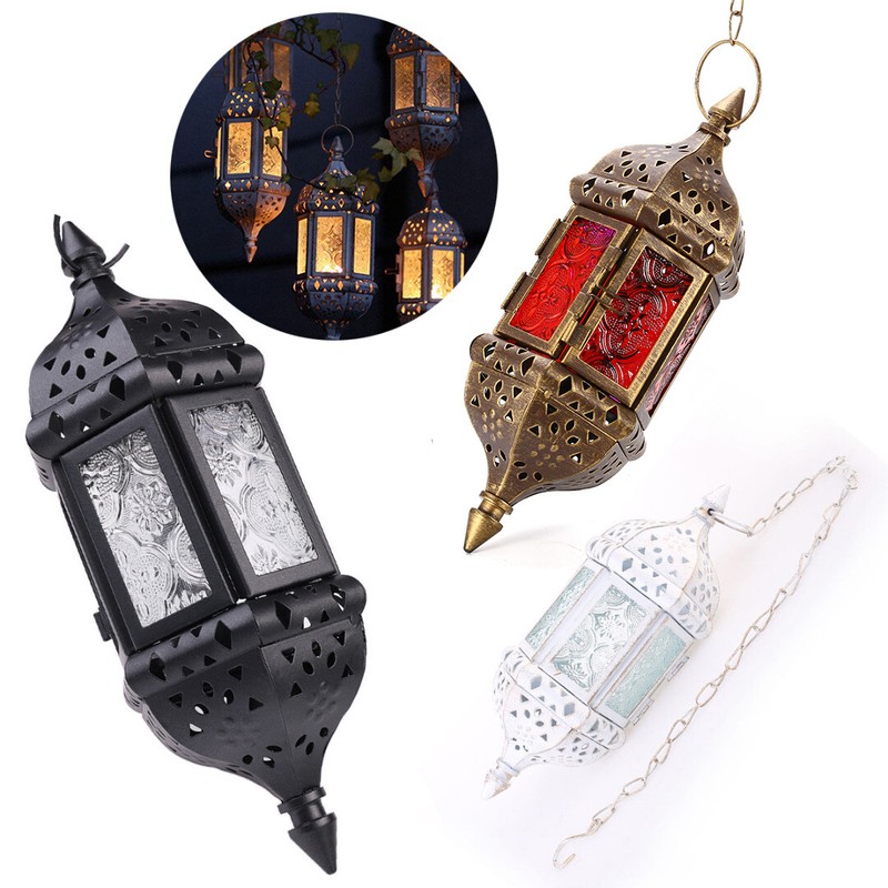 Marokkanische Hängende Glaslaterne Laterne