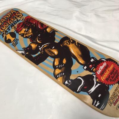 Rockin' Jelly Bean SANTACRUZ Skateboard deck EROSTIKA