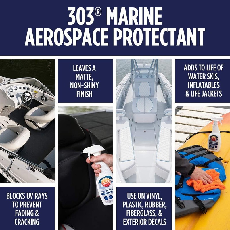 303 Products Marine Aerospace Protectant, UV Protection, Boat, Dust, Dirt, 32 Oz