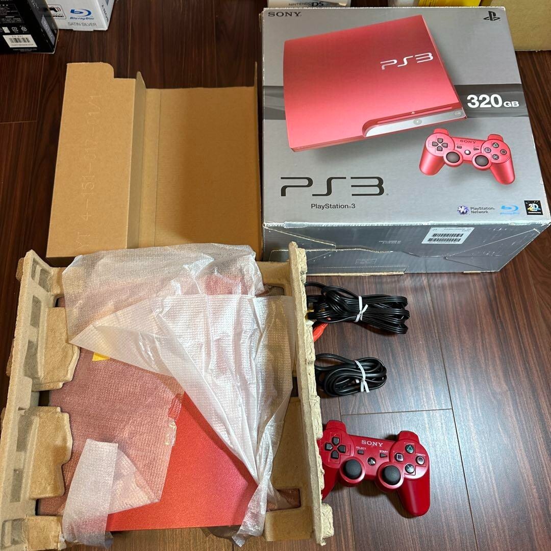 SONY - PS3 スカーレット･レッド 320G Amazon.com: PlayStation3 Slim Console (HDD 320GB Scarlet Red