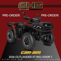 2026 Can-Am Outlander XT 850/1000R T