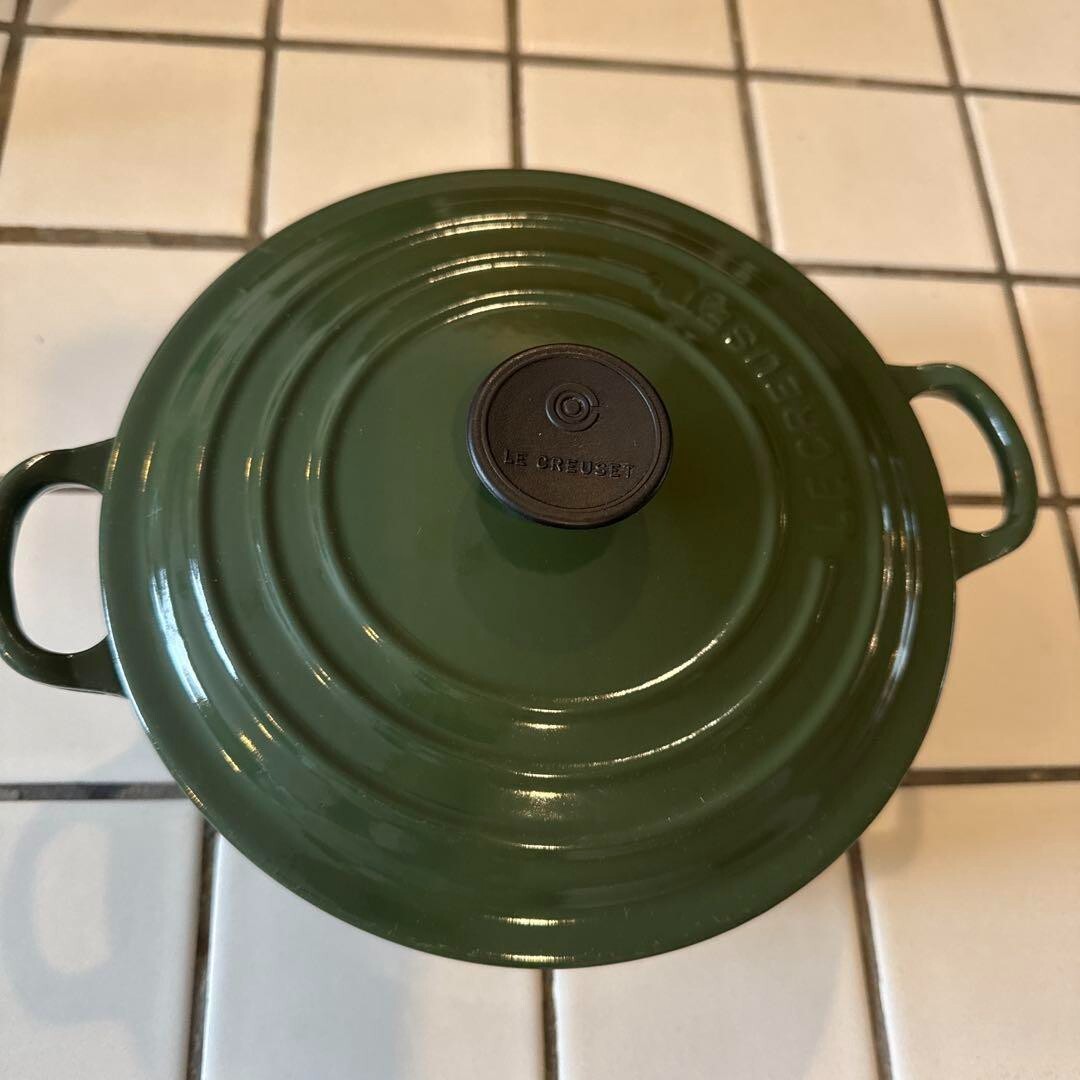 Le Creuset グリルパン ミントグリーン箱無し Le Creuset グリルパン ミントグリーン箱無し LE CREUSET