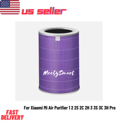 Xiaomi Air Purifier Filter Original Purple For Smart Mi 1 2 2C 2S 3 3H 3C Pro