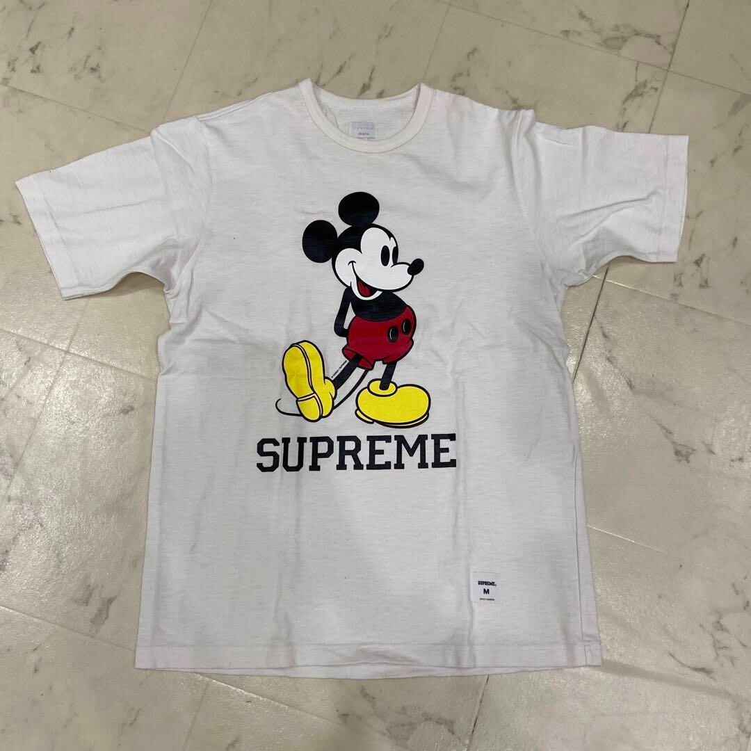 Supreme Disney Mickey Mouse 09AW Tee T-shirt White Size M Supreme Disney Mickey Mouse 09AW Tee T-shirt White Size M