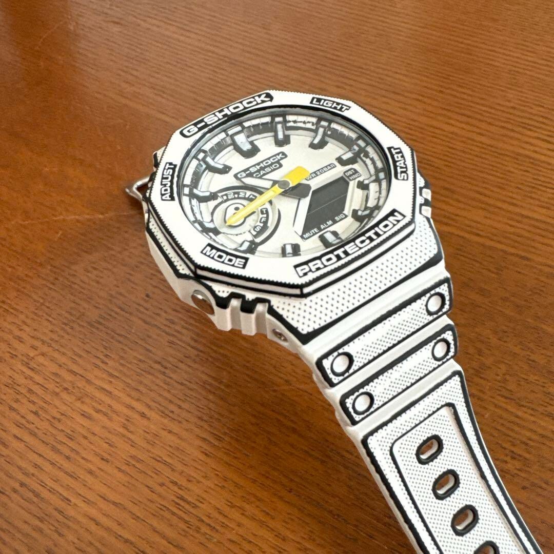 FINAL HOME × CASIO G-SHOCK Mini ホワイト FINAL HOME x Casio G-Shock Mini | Hypebeast